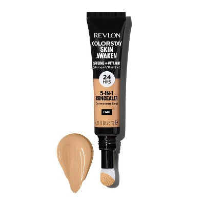 Revlon ColorStay Skin Awaken 5-in-1 Concealer 040 Medium 0.27 fl oz - New