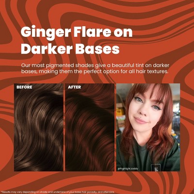 Arctic Fox Semi-Permanent Hair Color Dye Dark Orange 4 fl oz - New
