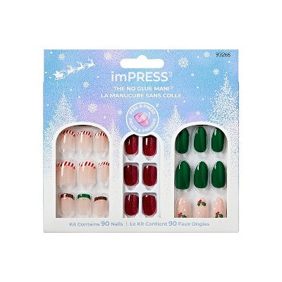 imPRESS Press-On Manicure Holiday Gift Set No 04 - Imperfect Box
