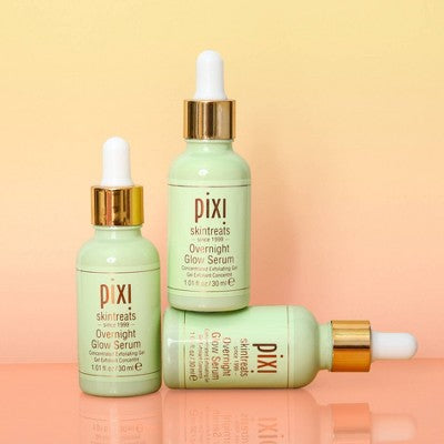 Pixi skintreats Overnight Glow Serum Concentrated Exfoliating Gel 1 fl oz - Missing Box