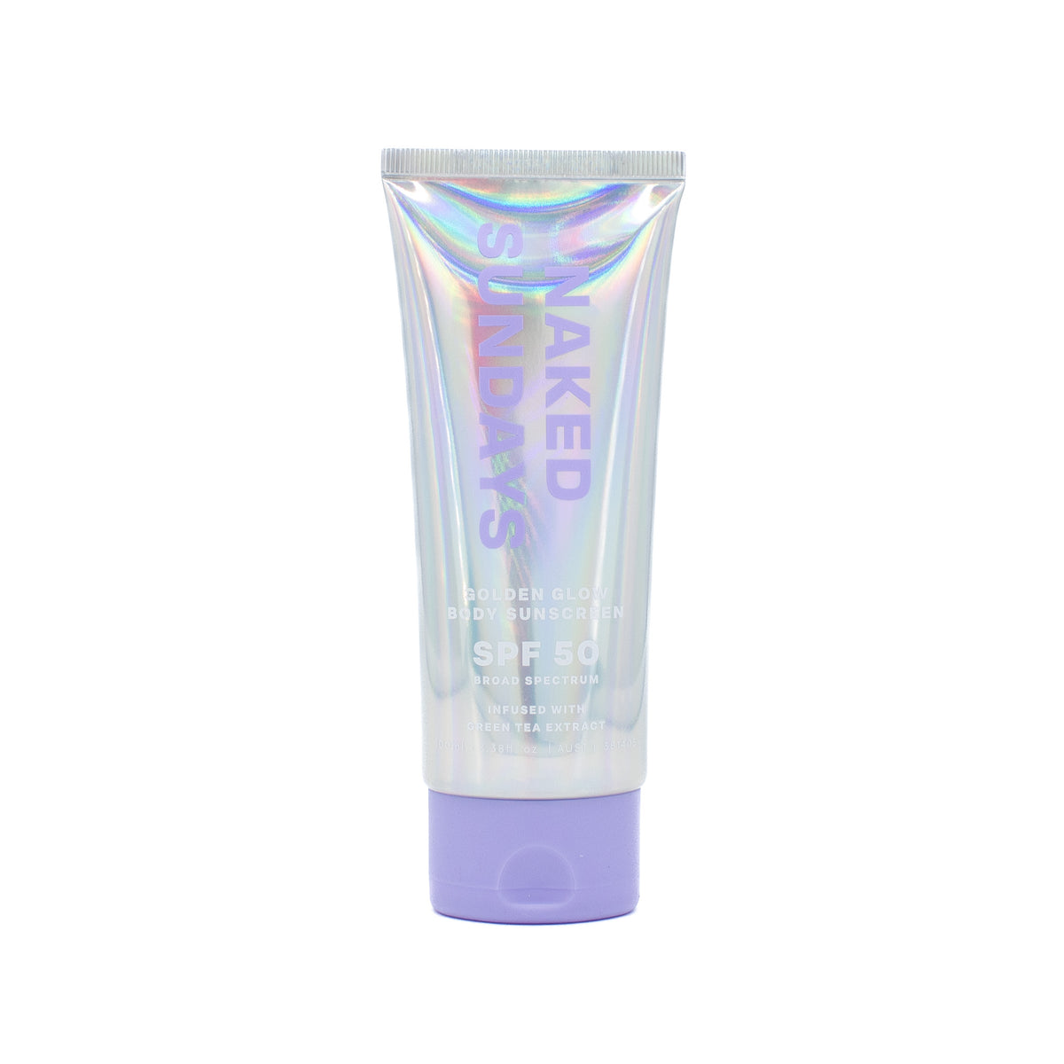 Naked Sundays SPF50 Golden Glow Body Sunscreen 3.38oz - New