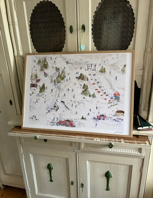 Ski trip Print