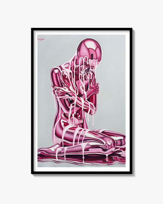 Pink Melancholy - Fine Art Print (begränsad)