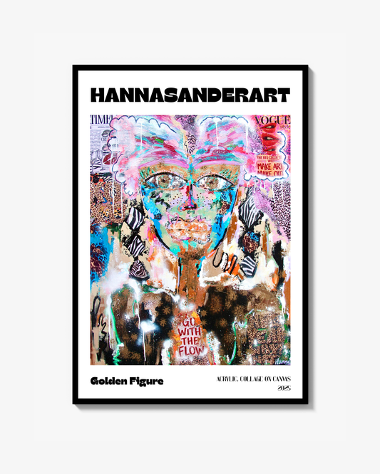 Golden Figure Fine Art Print