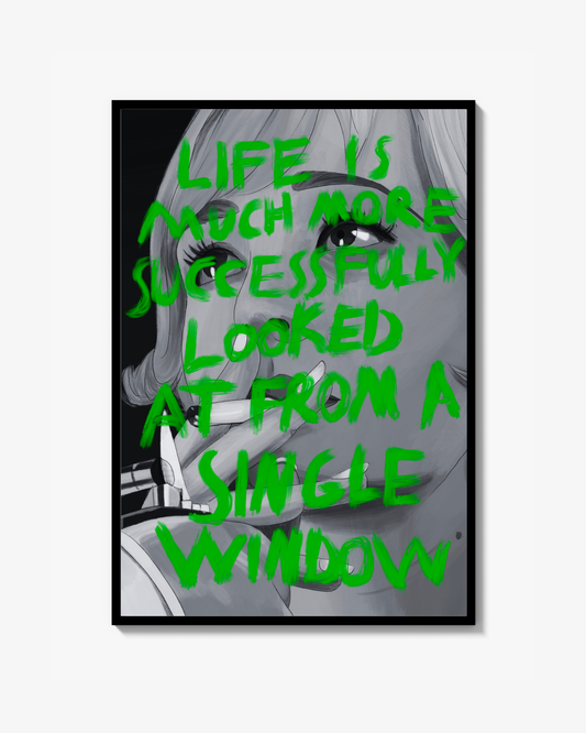 A singel window Poster