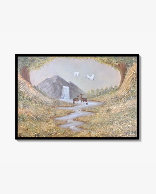 Golden Haze Poster