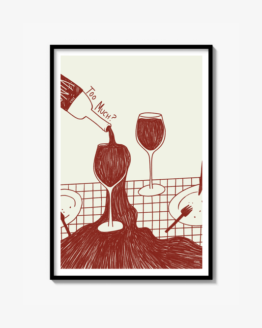 Too much? - Poster