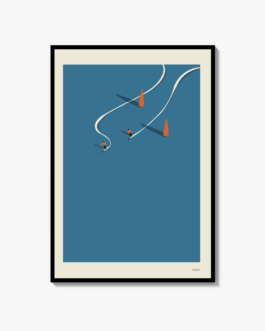 Chill ski Poster