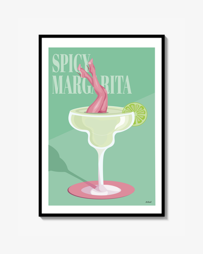 Spicy margarita Poster