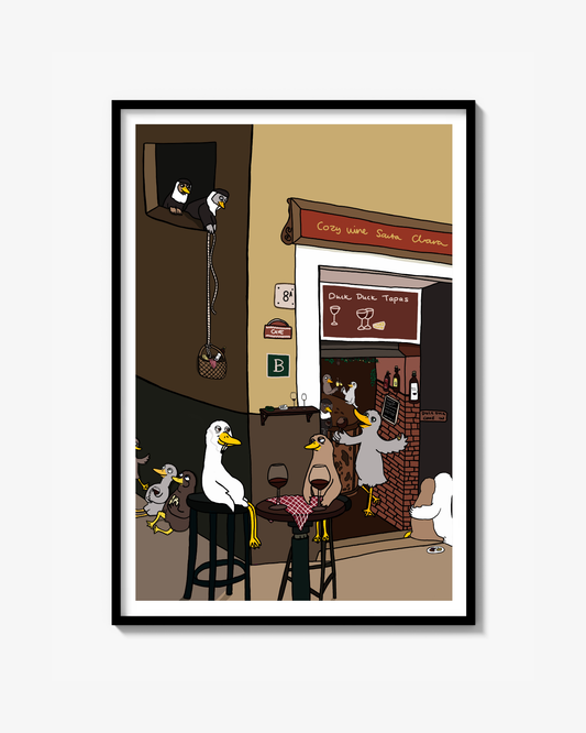 Winebar in Palma - Poster
