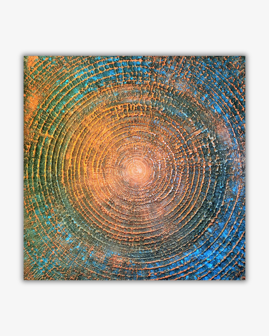 Echoes of time Original 125x125 cm