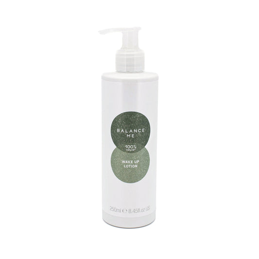 BALANCE ME Wake Up Lotion Shea Butter Red Mandrain Mint 8.45oz - Imperfect Box