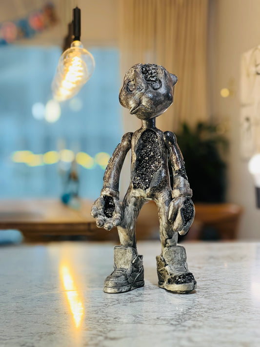 Pyrite Goldie Skulptur