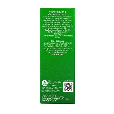 Weleda Skin Food 2-In-1 Cleanser & Mask 2.5 fl oz - New