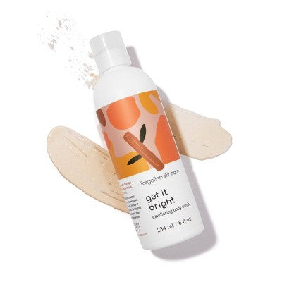 Forgotten Skincare Get It Bright Exfoliating Body Scrub 8 fl oz - New