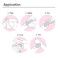 Dashing Diva Glaze Semi-Cured Gel Nail Polish Strips Starter Kit Pale Blush 32ct - Imperfect Box