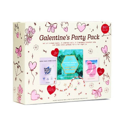 Galentine's Bath and Body Gift Set 5ct - Imperfect Box