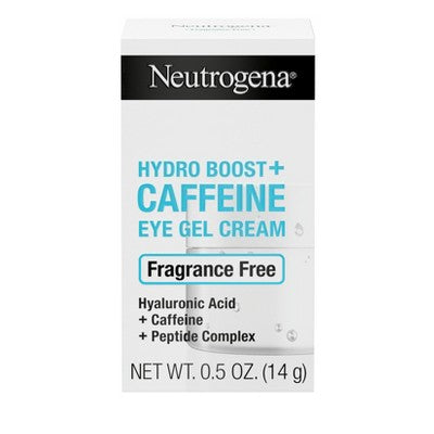 Neutrogena Hydro Boost+ Caffeine Eye Gel Cream 0.5 oz - Imperfect Box