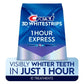 Crest 3D Whitestrips 1-Hour Express At-home Teeth Whitening Kit 10 Treatments - New