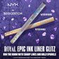 NYX Professional Makeup Bridgerton Royal Epic Ink Glitz Metallic Eyeliner Glitzed In Gold 0.03 fl oz - New