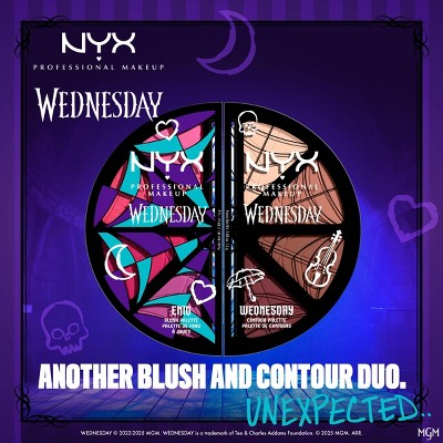 NYX Professional Makeup Wednesday Stained Glass Contour Palette 2.88oz - Imperfect Container
