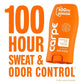Carpe 100HR Sweat & Odor Control Antiperspirant Deodorant Fragrance Free 1.76oz - Imperfect Container