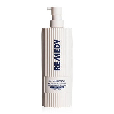 Remedy Skin Gentle & Hydrating Cream-to-Foam Cleanser 12 fl oz - Imperfect Container