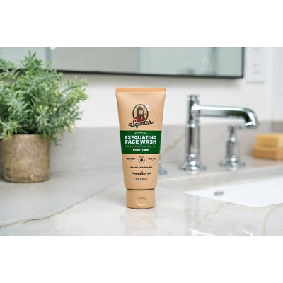 DR. SQUATCH Men's Natural Face Wash Pine Tar 4oz - New