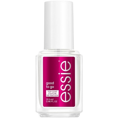 essie Good to Go Top Coat fast dry and shine 0.46 fl oz - Imperfect Box
