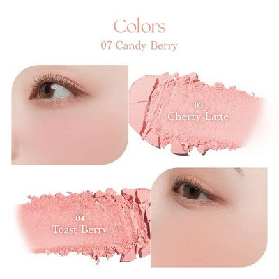 Dasique Blending Mood Cheek 07 Candy Berry 0.59oz - Imperfect Box