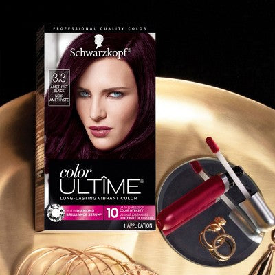 Schwarzkopf Color Ultime Permanent Color Amethyst Black - New