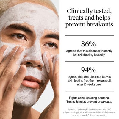 Neutrogena Evenly Clear Acne Cleansing Mask with Benzoyl Peroxide 4.2 fl oz - Missing Box