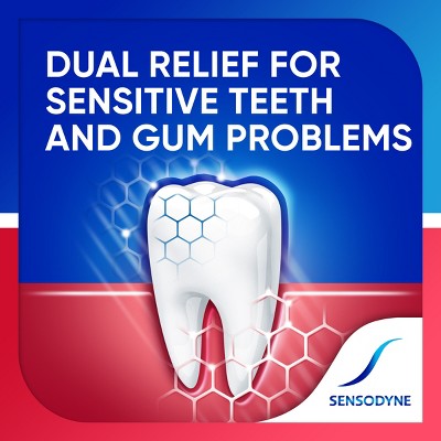Sensodyne Sensitivity Gum and Enamel Mint Toothpaste 2.3oz/3pk - Imperfect Box