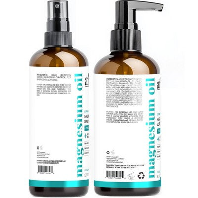artnaturals Magnesium Oil Spray and Body Lotion Duo 2ct - New