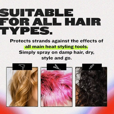 TIGI Bed Head Some Like It Hot Heat Protection Spray for Heat Styling 3.38 fl oz - New