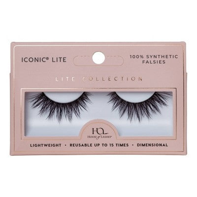House of Lashes Iconic Lite Soft Volume Faux Mink Fibers False Eyelashes - New