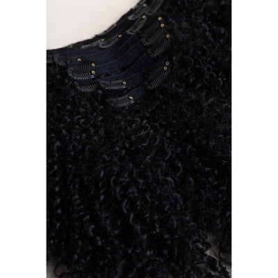 Curlkalon Kinky Curly 10 inch Clip-In Natural Black Hair Extension 9ct - Imperfect Box