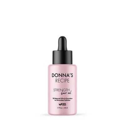 Donna's Recipe Strength Scalp Treatment Hair Oil 1.7 fl oz - Imperfect Container