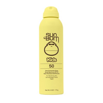 Sun Bum Kids Clear Sunscreen Spray SPF 50 6oz - New