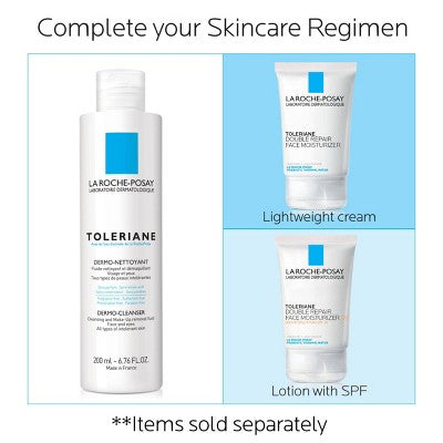 La Roche Posay Toleriane Dermo Milky Facial Makeup Remover Unscented 6.76 fl oz - New