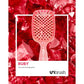 UNbrush Detangler Hair Brush Glitter Ruby - Imperfect Box