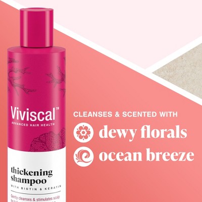 Viviscal Thickening Shampoo with Biotin and Keratin 8.45 fl oz - New