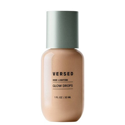 Versed Mood Lighting Luminizing Glow Drops Bronzer Sheer Golden 1 fl oz - Imperfect Box