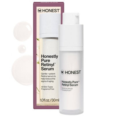 Honest Beauty Honestly Pure Retinyl Serum with Retinyl Linoleate 1.0 fl oz - New