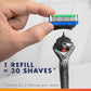 Gillette ProGlide Men's Razor + 2 Razor Blade Refills - Missing Box