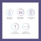 KISS Products imPRESS Long Lasting Press-On Self Adhesive False Eyelashes Demi Wispy 25ct - Imperfect Box