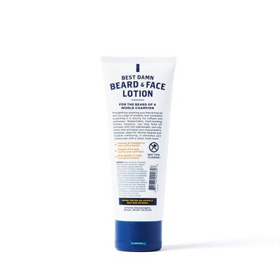 Duke Cannon Supply Co. Best Beard Face Lotion 3 fl oz - Imperfect Container