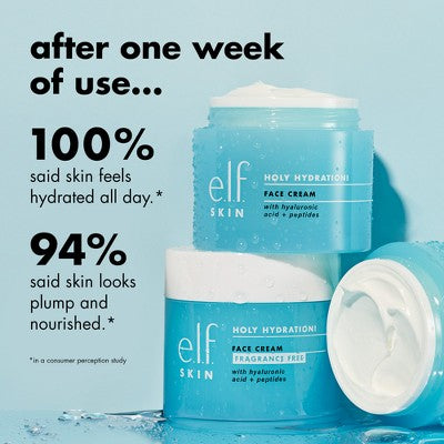 e.l.f. Holy Hydration! Face Cream 1.8oz - Imperfect Box