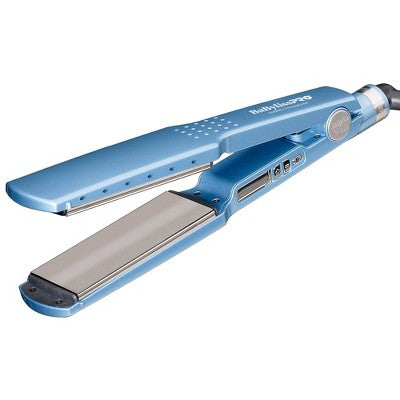 BaBylissPRO Nano Titanium Ionic Straightening Flat Iron Blue - Imperfect Box