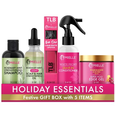Mielle Organics Holiday Discovery Hair Treatment Gift Set 5pc - Imperfect Box